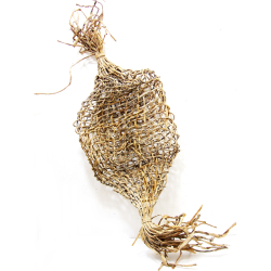 Siatka dekoracja pleciona z trawy morskiej